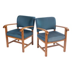 Lounge Chairs by Walter Knoll for Walter Knoll / Wilhelm Knoll, 1940s, Set of 2