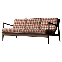 Mid-Century “Blade” Sofa by Ib Kofod-Larsen for Selig, Denmark 