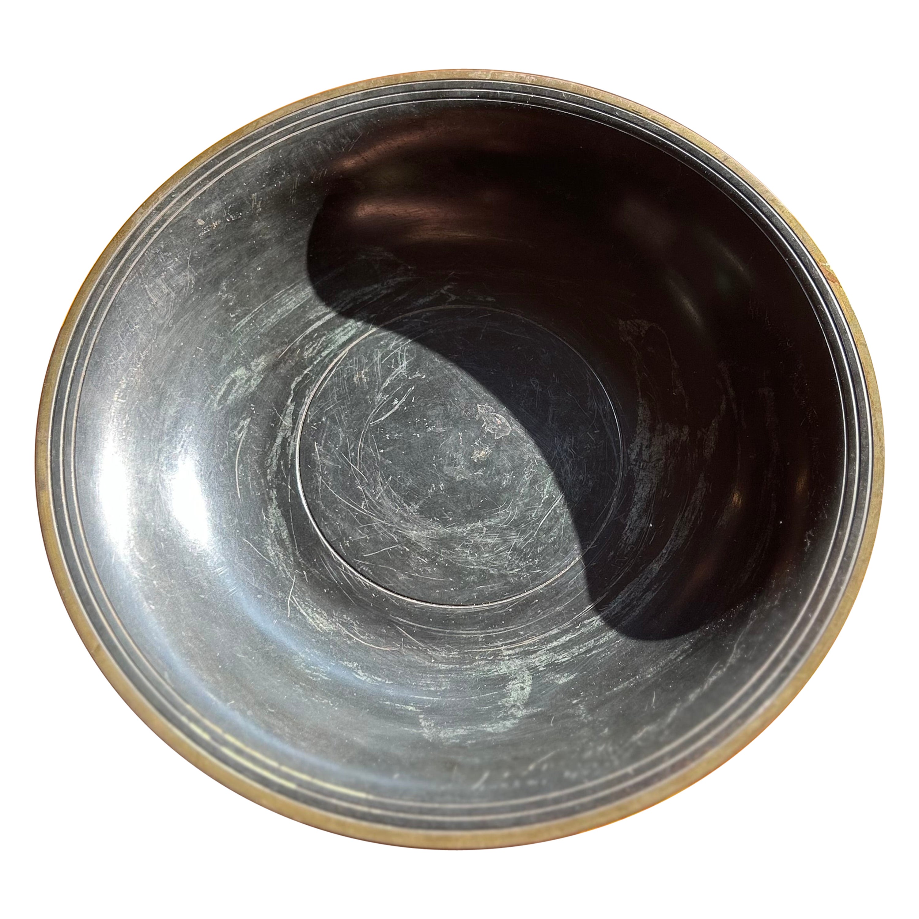 HF Ildfast bronze bowl Denmark 1930’s