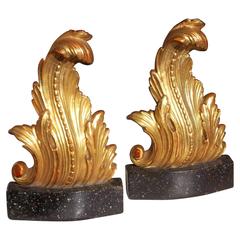Pair of Italian Gilt Bookends