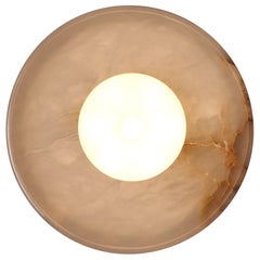 Blot Marble Dome Wall Sconce by Lamp Shaper