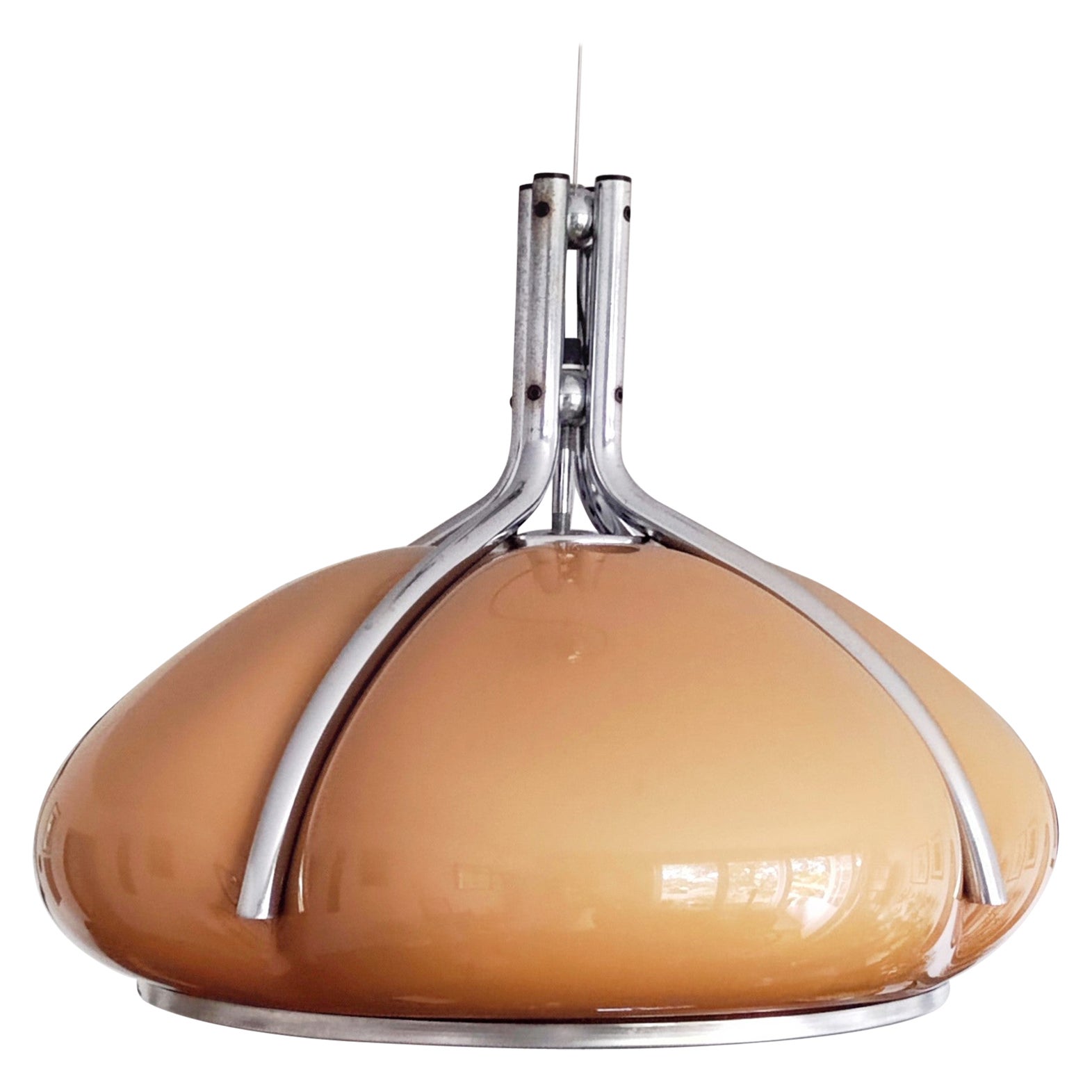 Lampe à suspension Quadrifoglio conçue par Gae Aulenti pour Guzzini, Yugoslavia, années 1960 en vente