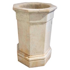 18th Century Spanish Hand-Carved  Marble Well Spout 
