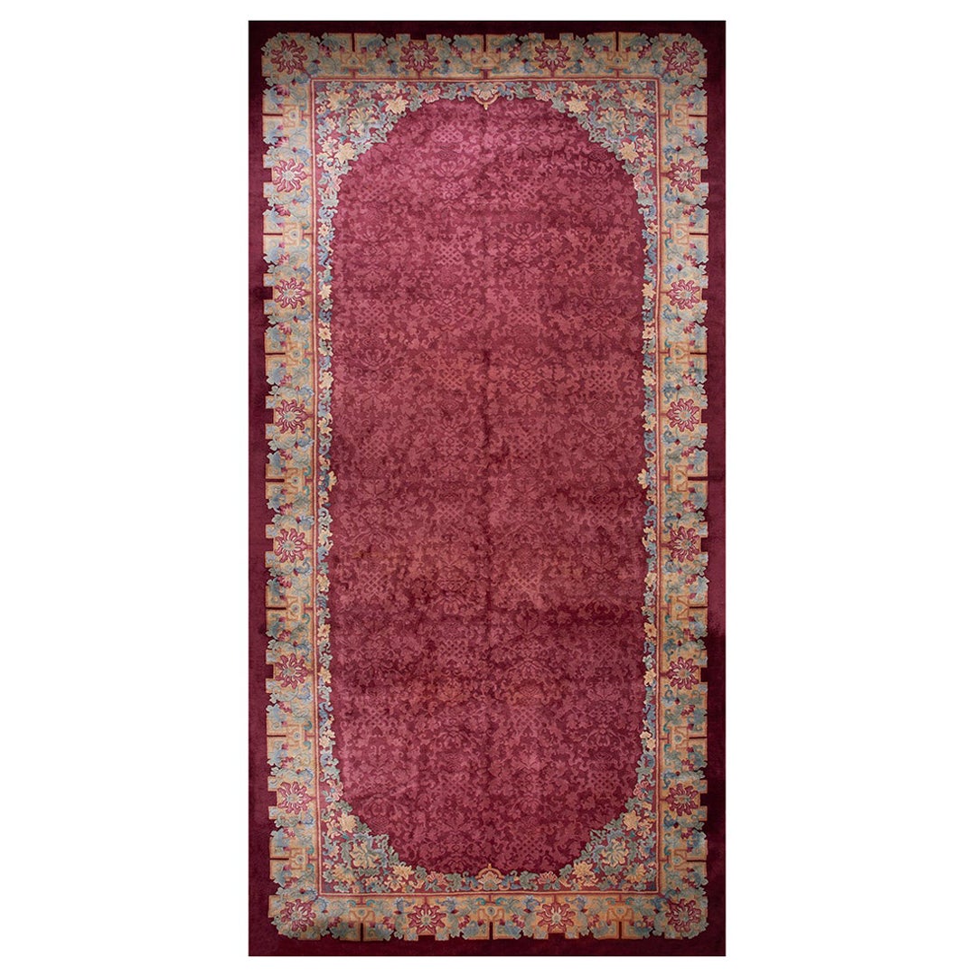 Early 20th Century Chinese Peking Carpet