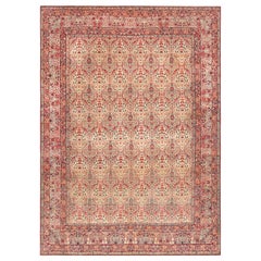 Nazmiyal Collection Antique Persian Kerman Rug. 8 ft 9 in x 12 ft 3 in