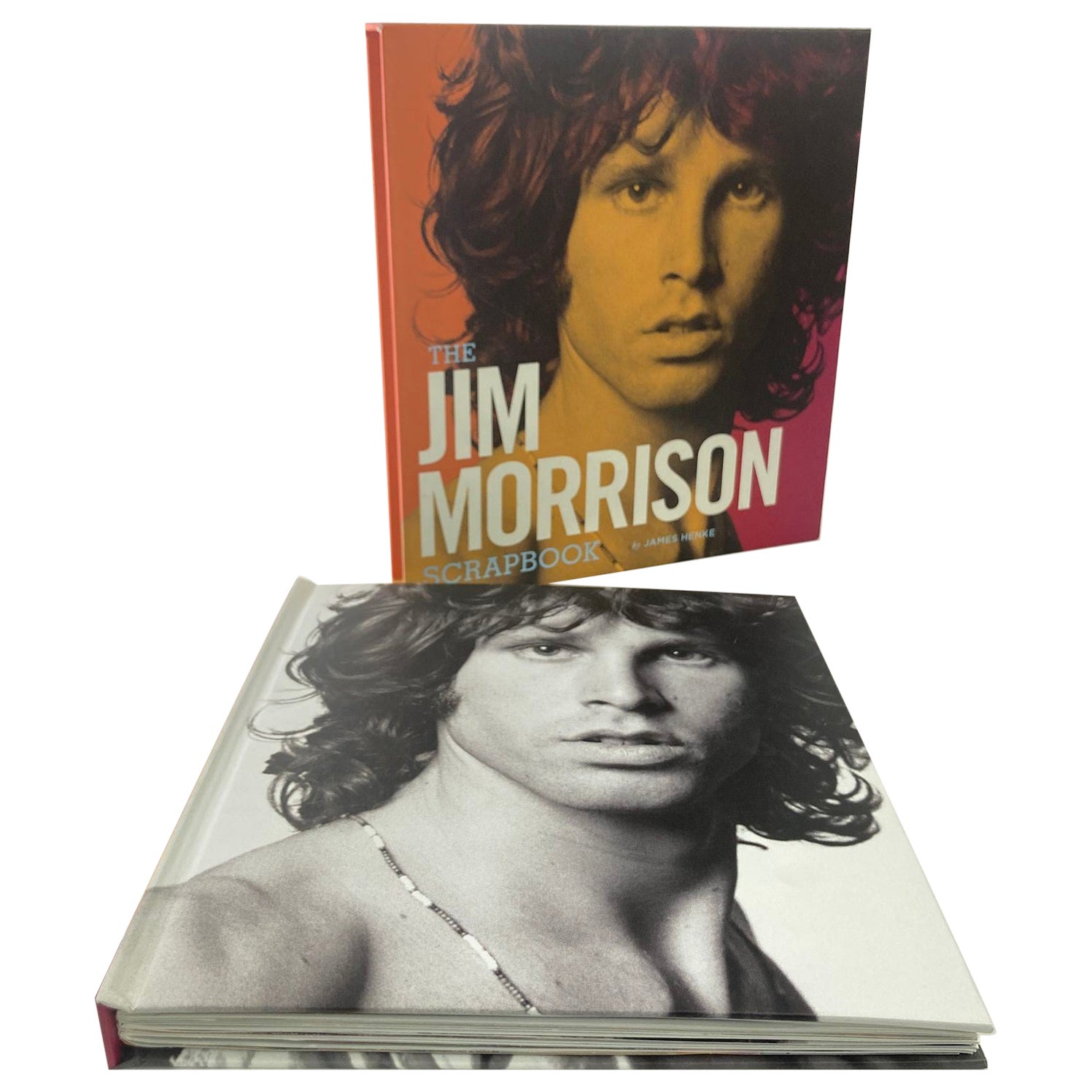 The Jim Morrison Scrapbook by Jim Henke Hardcover Book in Sleeve