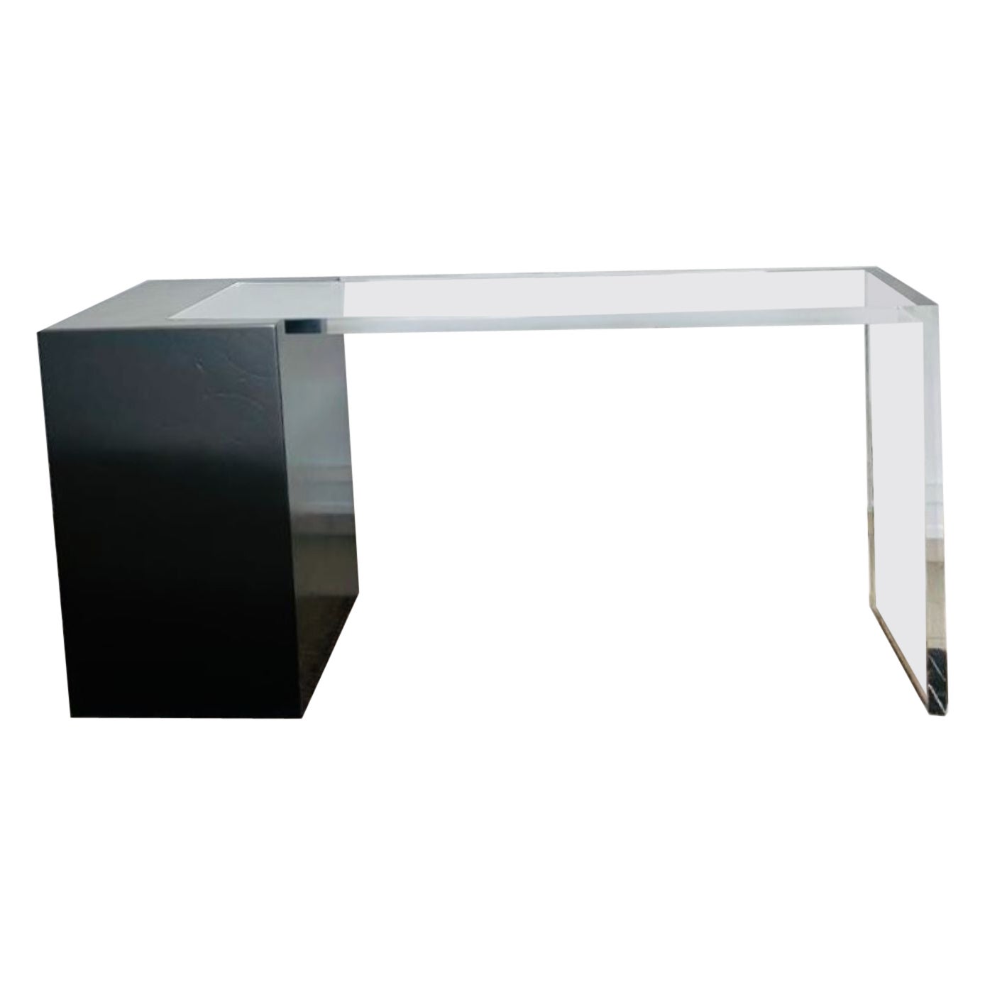 Ghost Black Console Table by Charly Bounan For Sale