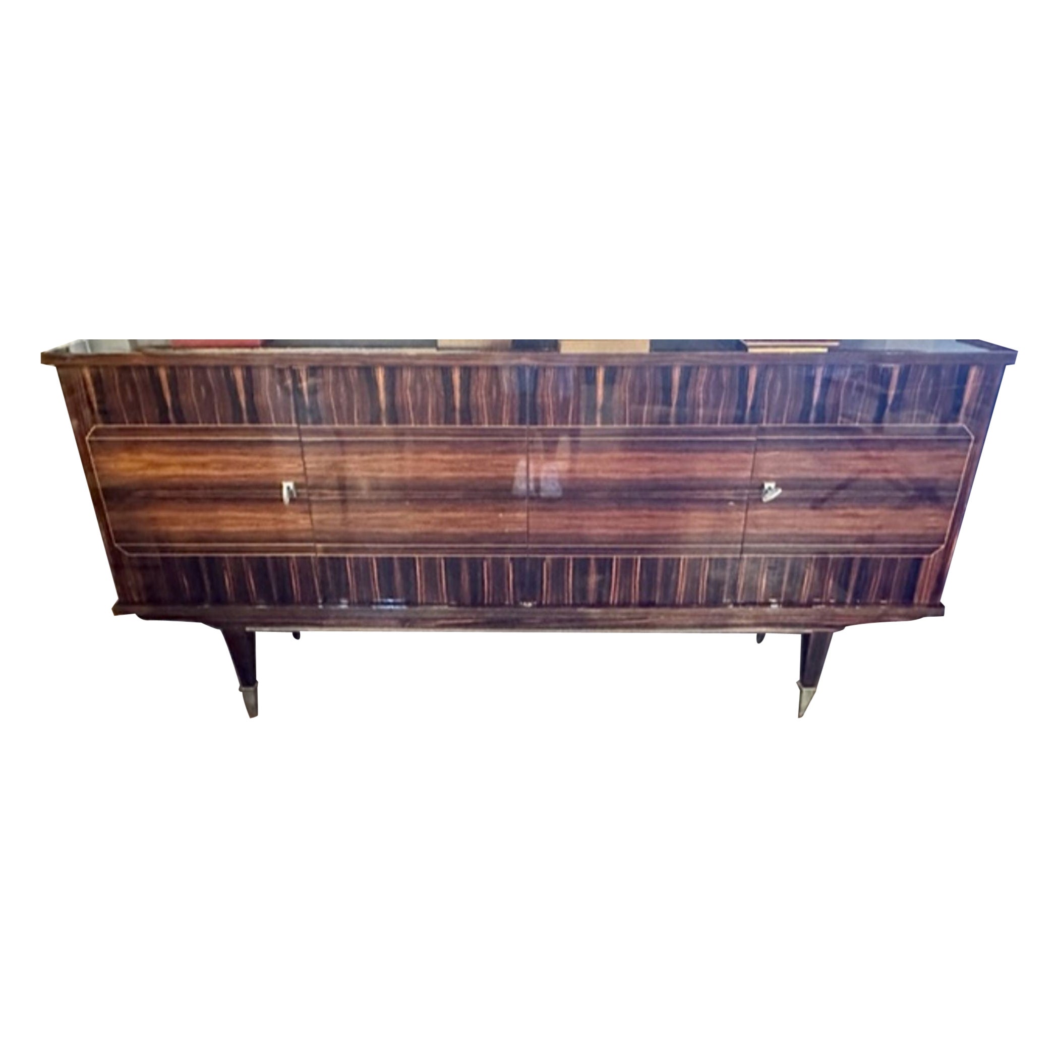 German MCM Macassar Ebony Sideboard For Sale