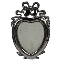 Tiffany Over-the-Top Romantic Sterling Silver Heart Picture Frame