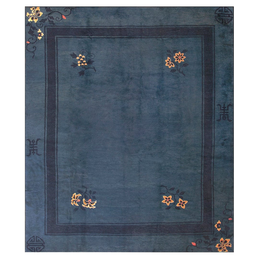Chinesischer Peking-Teppich des frühen 20. Jahrhunderts ( 8' x 9'8" - 245 x 295 ) im Angebot