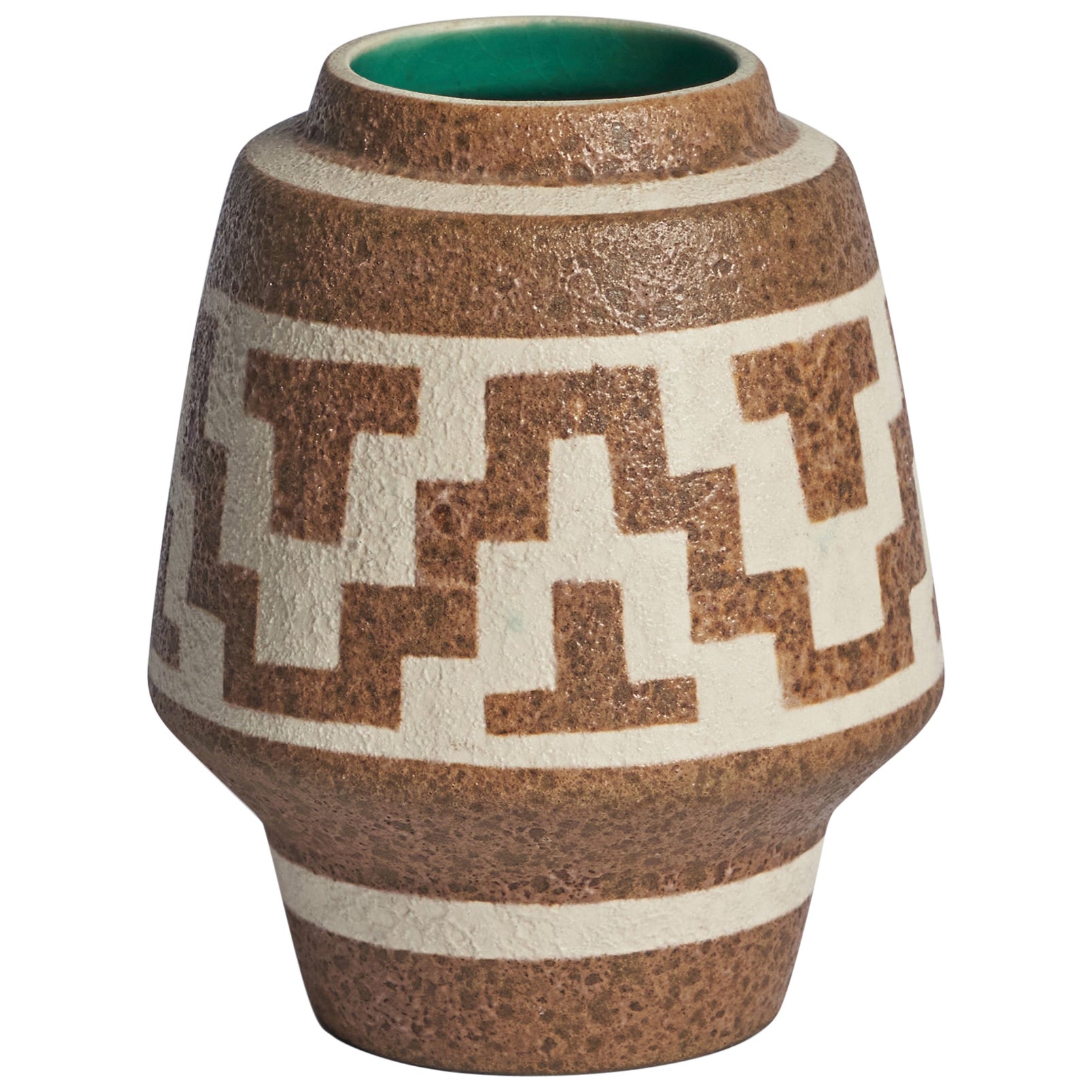 Gmundner Keramik, vase, céramique, Autriche, années 1960