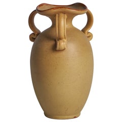 Gabriel Keramik, Vase, Steingut, Schweden, 1930er Jahre
