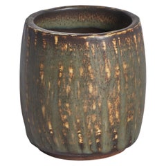 Gunnar Nylund, Small Vase, Stoneware, Sweden, 1940s