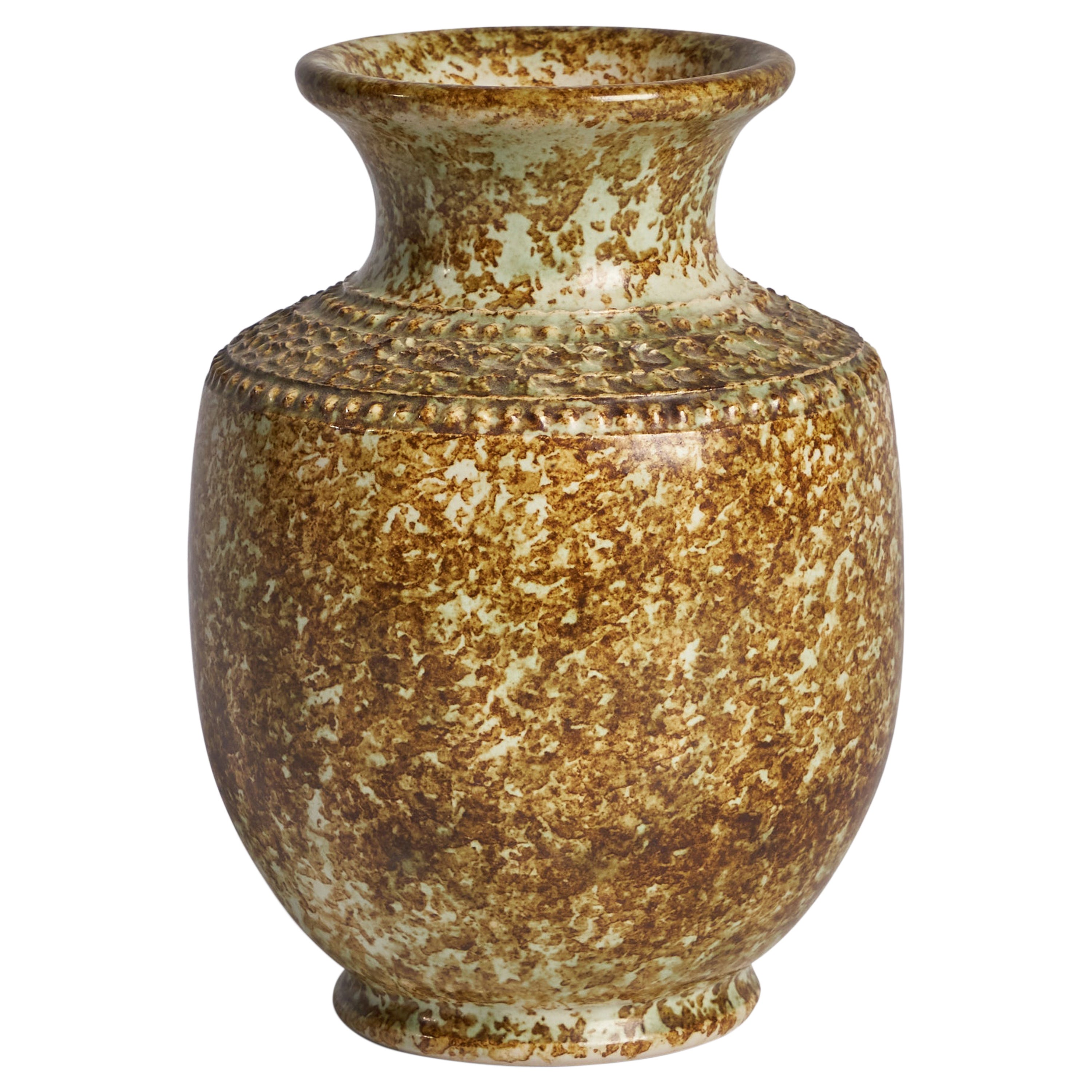 Klase Höganäs, Vase, Stoneware, Sweden, 1960s For Sale
