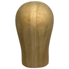 Tête de meunière en bois sculpté, Vintage Germany, circa 1960s