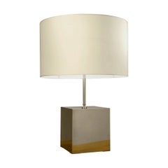 Vintage A Large POST-MODERN MODERNIST TABLE LAMP by PHILIPPE BARBIER, France 1970