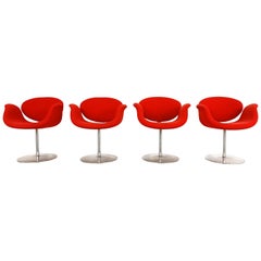 Little tulip dining chairs by Pierre Paulin for Artifort - set of 4 - 1990s