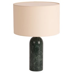 Pura-Tischlampe aus grünem Marmor von Simone & Marcel
