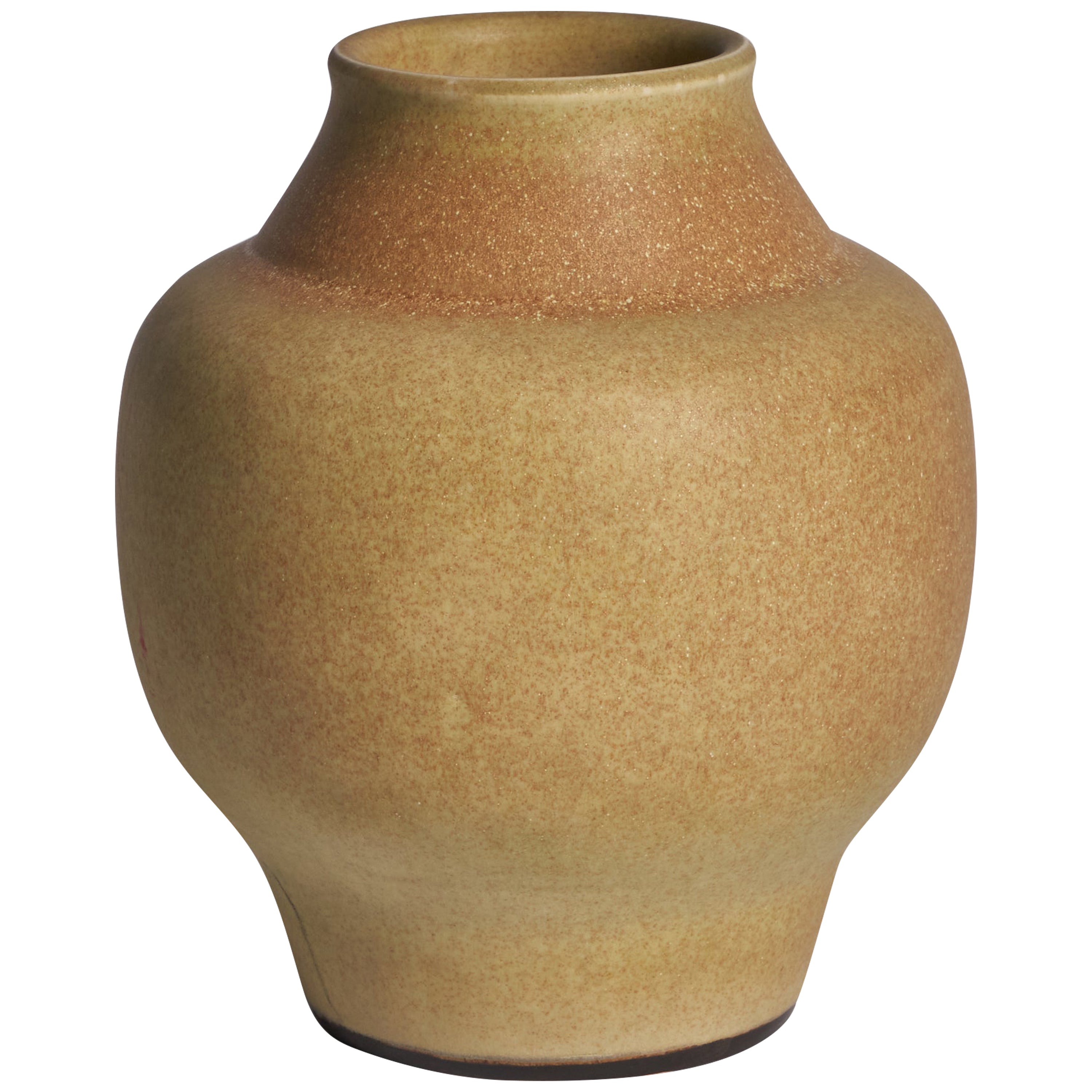 Rolf Palm, Vase, Stoneware, Sweden, 1960s For Sale