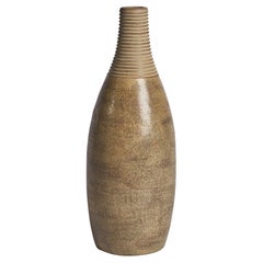 Designer suédois, vase, grès, Suède, années 1940