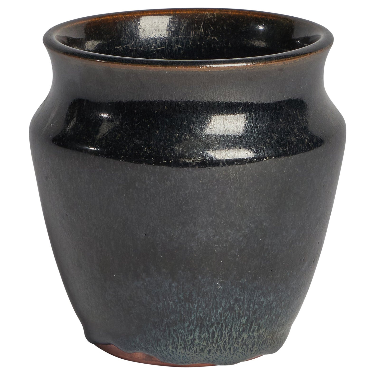 Rolf Palm, Vase, Stoneware, Sweden, 1990 For Sale