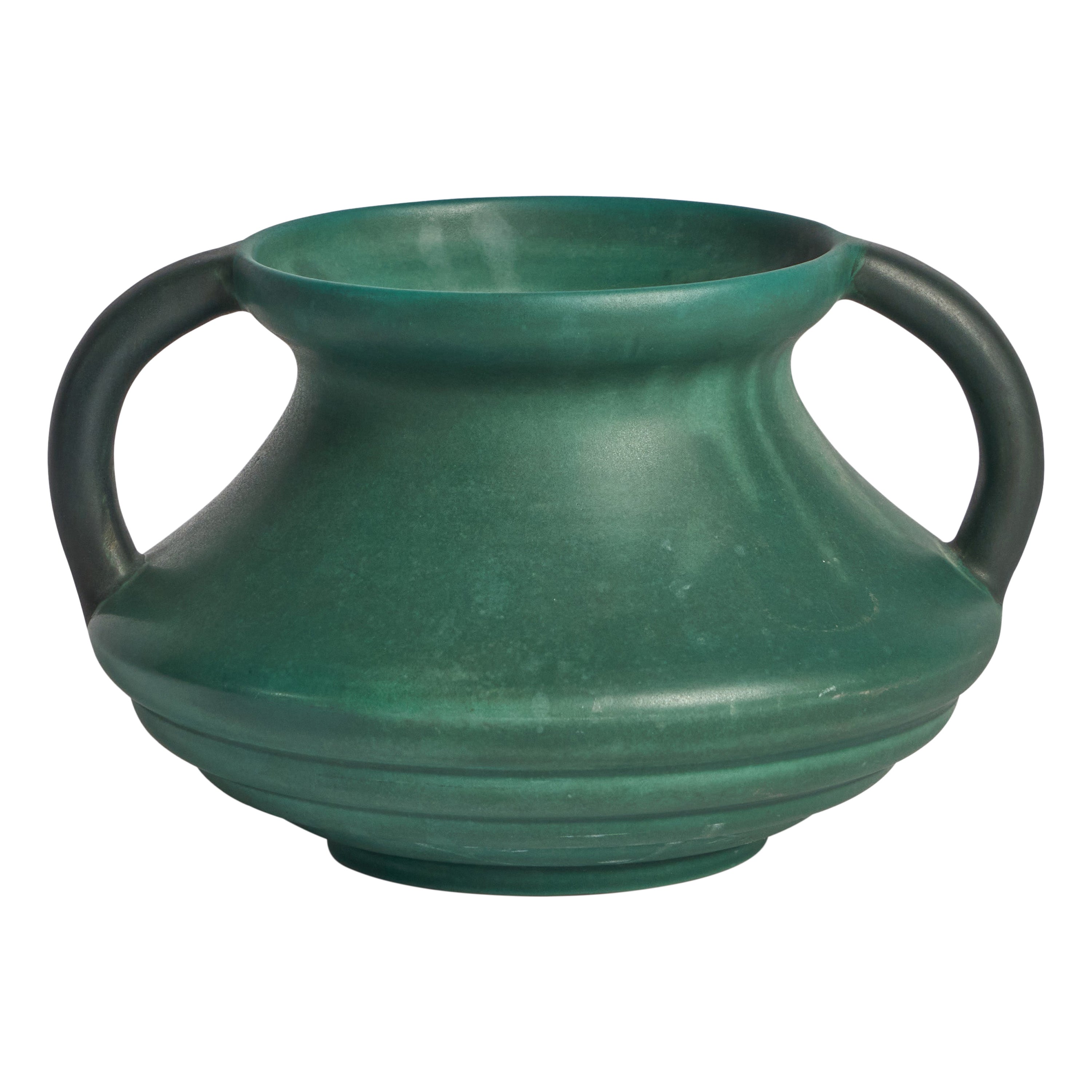 Höganäs Keramik, vase, grès, Suède, années 1930