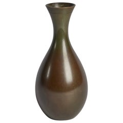 Vintage GAB, Vase, Bronze, Sweden, 1930s