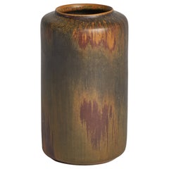 Ejvind Nielsen, Vase, Stoneware, Denmark, 1960s