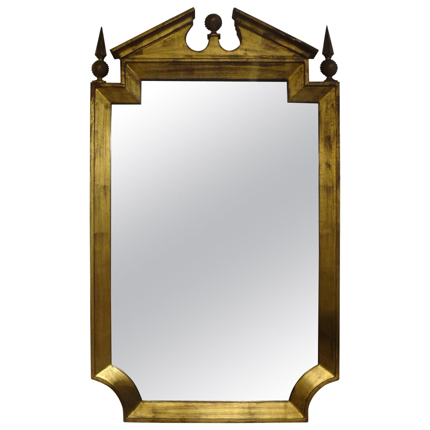 Italian Neoclassical Style Giltwood Mirror By Palladio