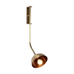 Rhythm Dome Wandleuchter aus Messing von Lamp Shaper