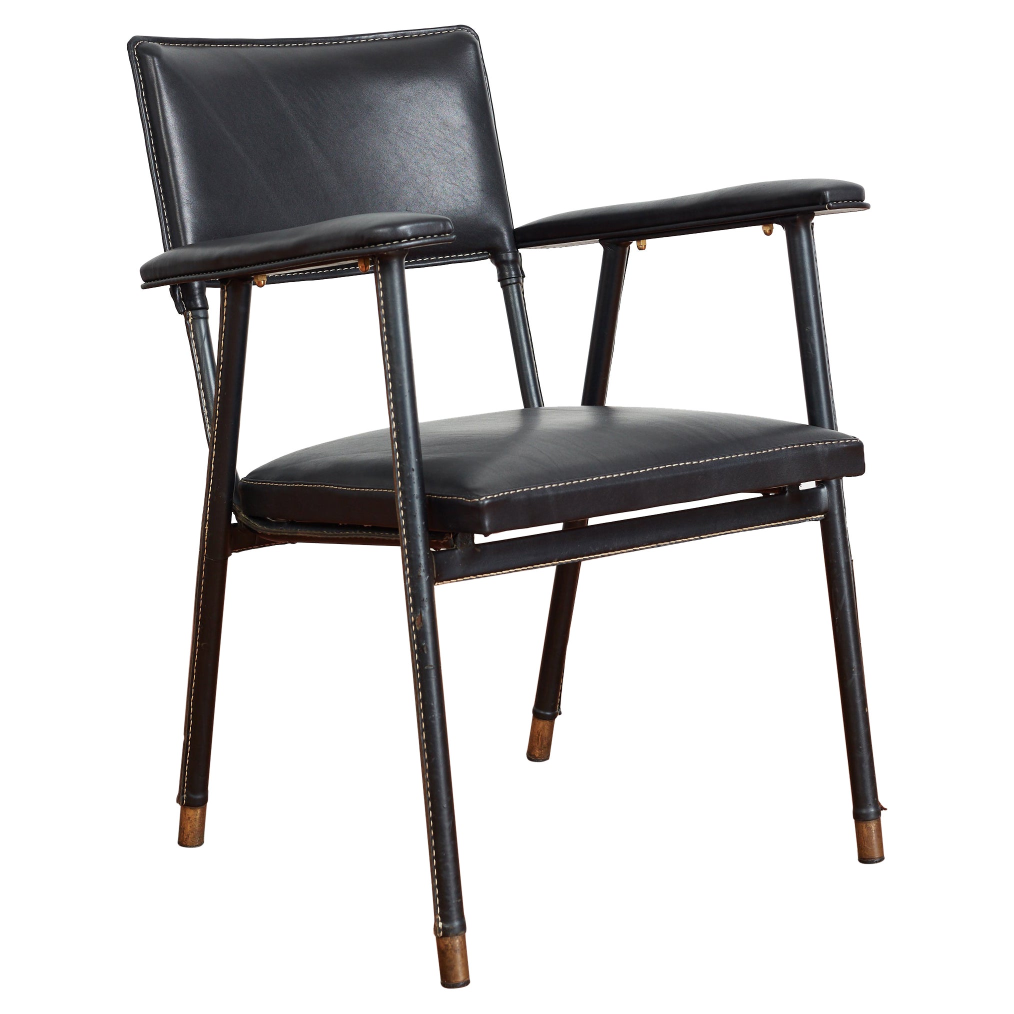 Jacques Quinet Arm Chair For Sale