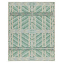 Rug & Kilim: Kilim in stile scandinavo con motivi geometrici verdi e blu