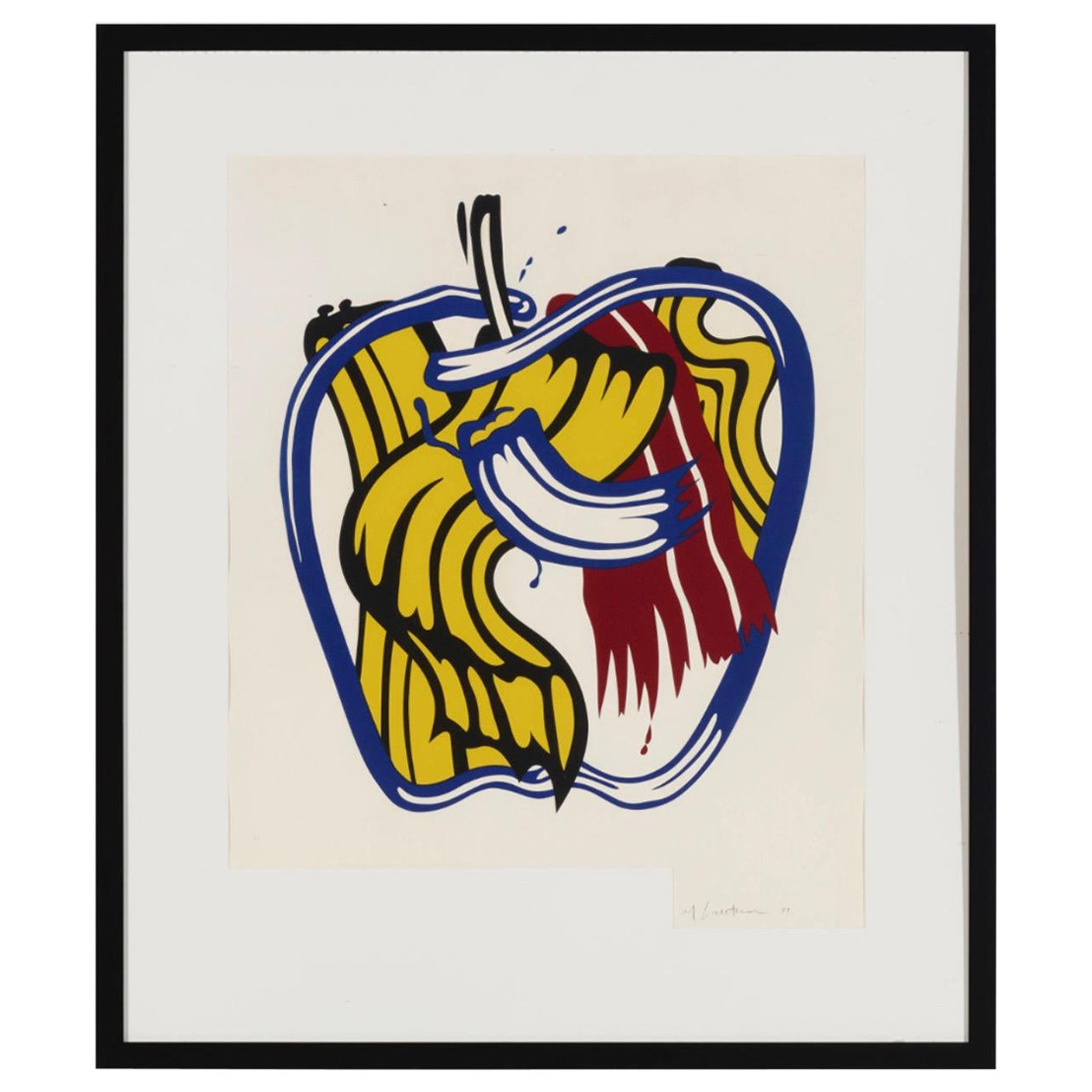 Lithographie von Roy Lichtenstein für das Kunstmuseum in St. Louis