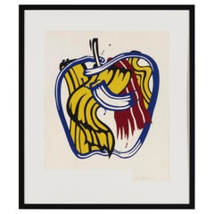 Retro Roy Lichtenstein Lithograph for the St. Louis Art Museum