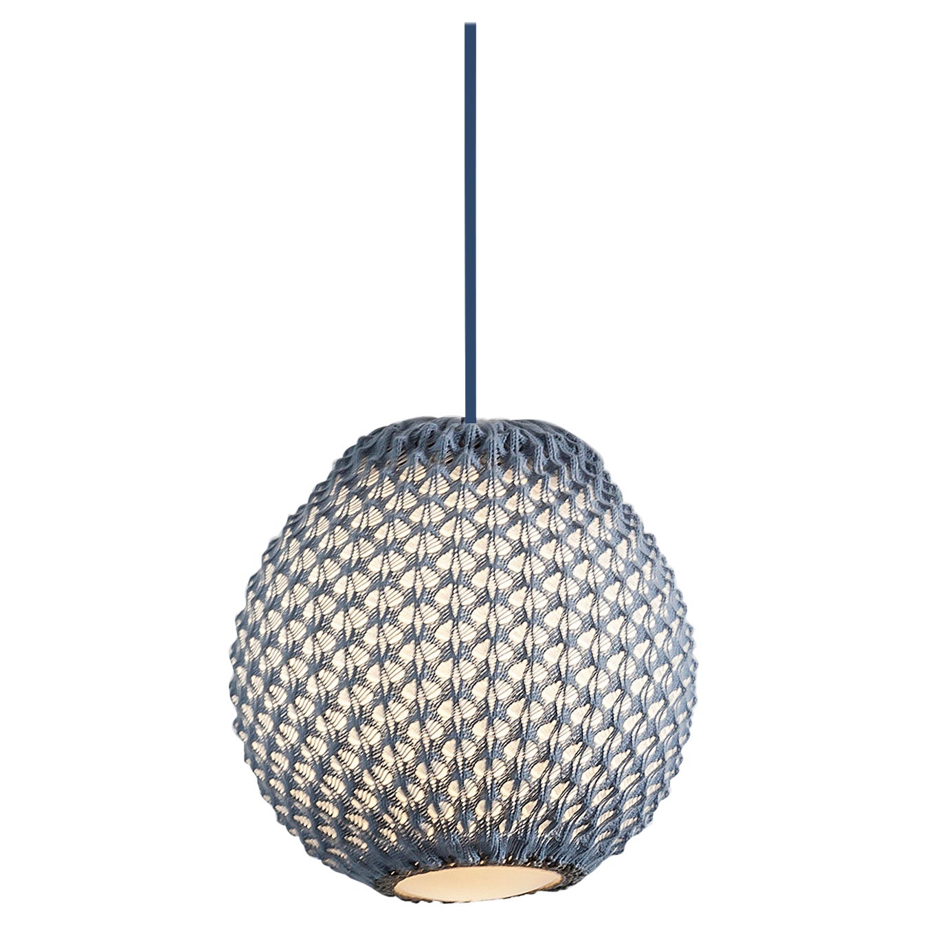Knitted Lighting Fixture  - Pendant  - Small size 30cm For Sale