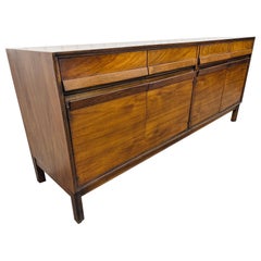 Vintage Mid-Century Modern American of Martinsville Walnut Sideboard