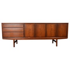 Vintage Large Rosewood Credenza by Beithcraft