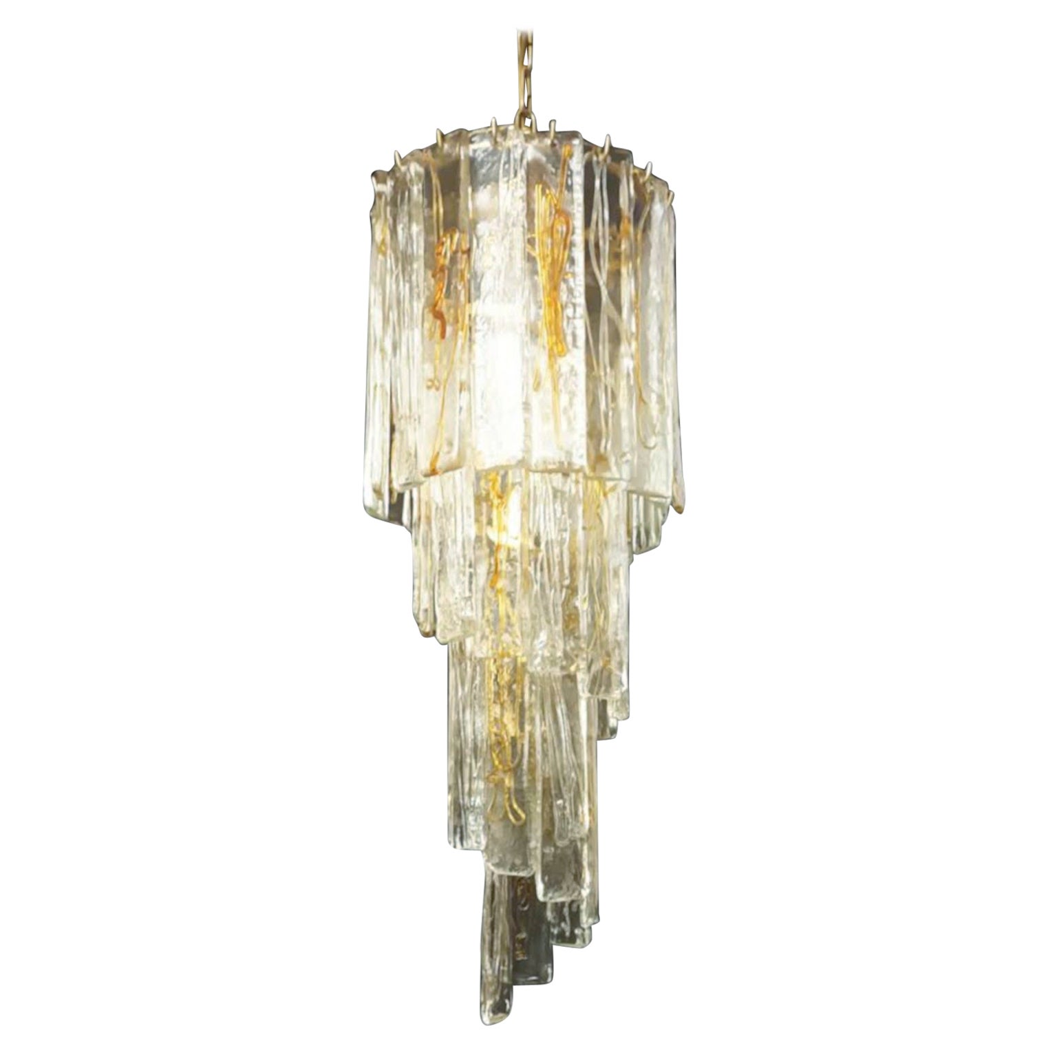 Spiral Chandelier by La Murrina For Sale