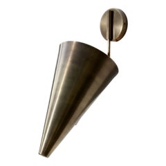 Cone Wall Sconce Two by Lamp Shaper