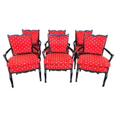 Retro French Country Dining Chairs by PEARSON