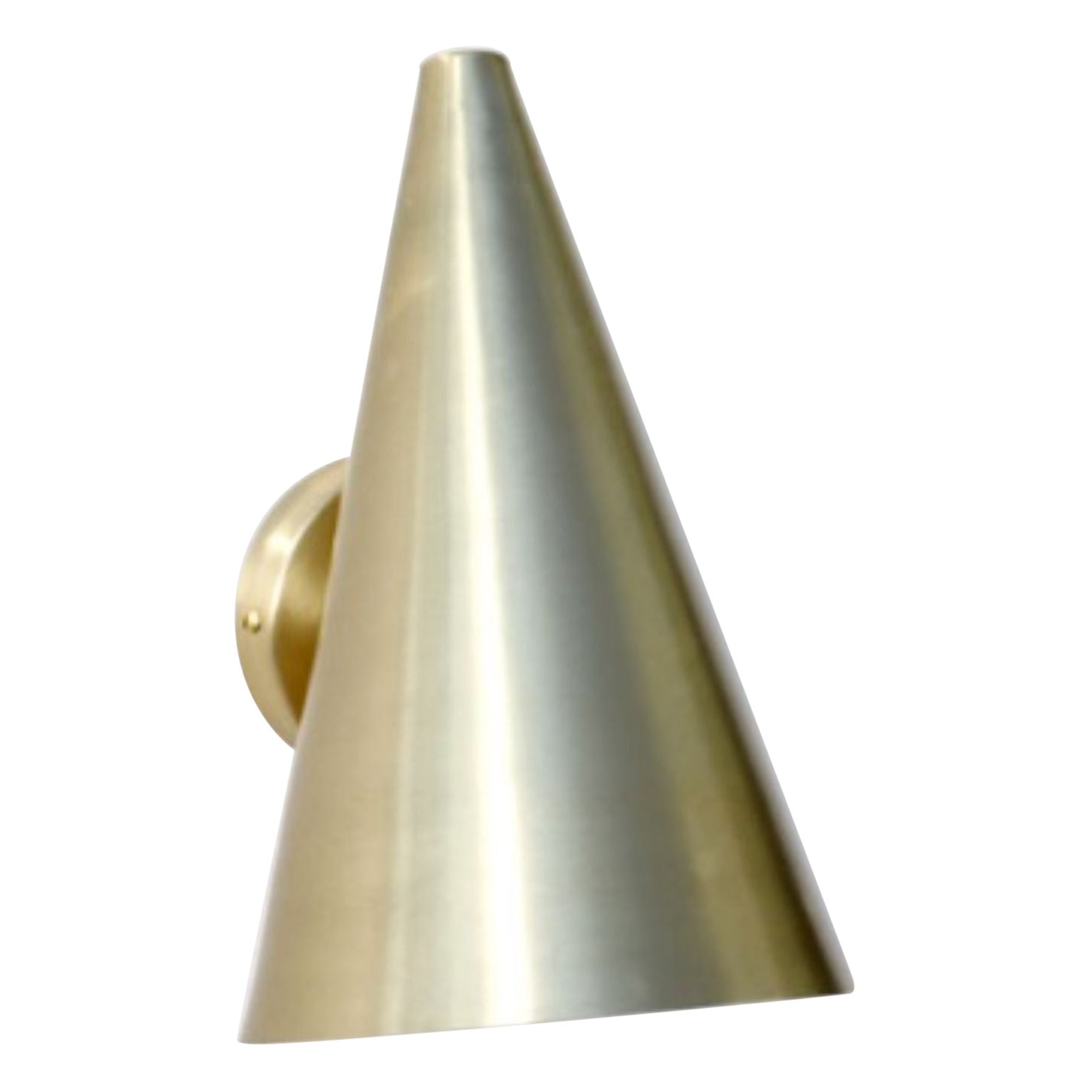 Cone Wall Sconce by Lamp Shaper For Sale