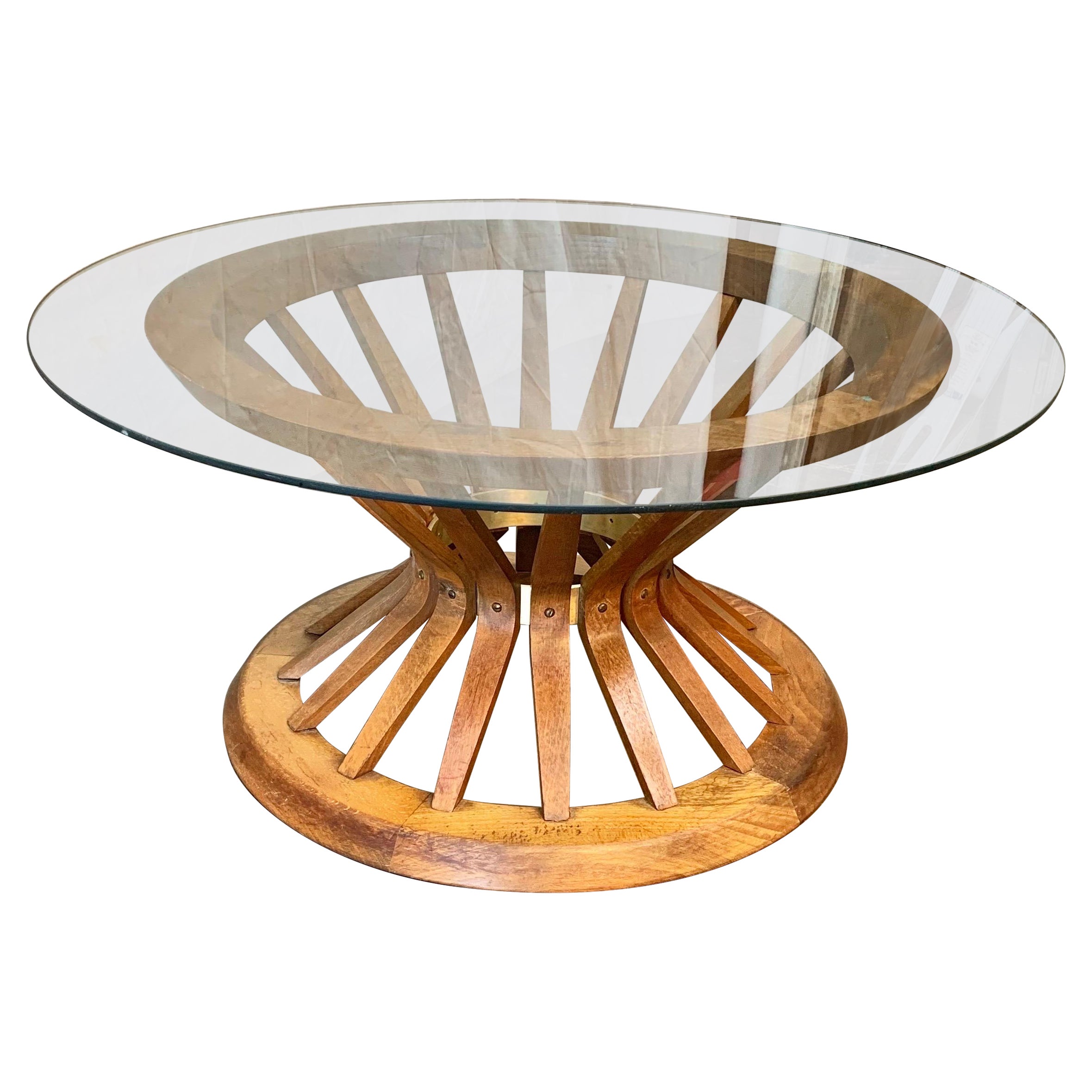 Mid Century Modern Edward Wormley Sheaf of Wheat Coffee Table For Sale