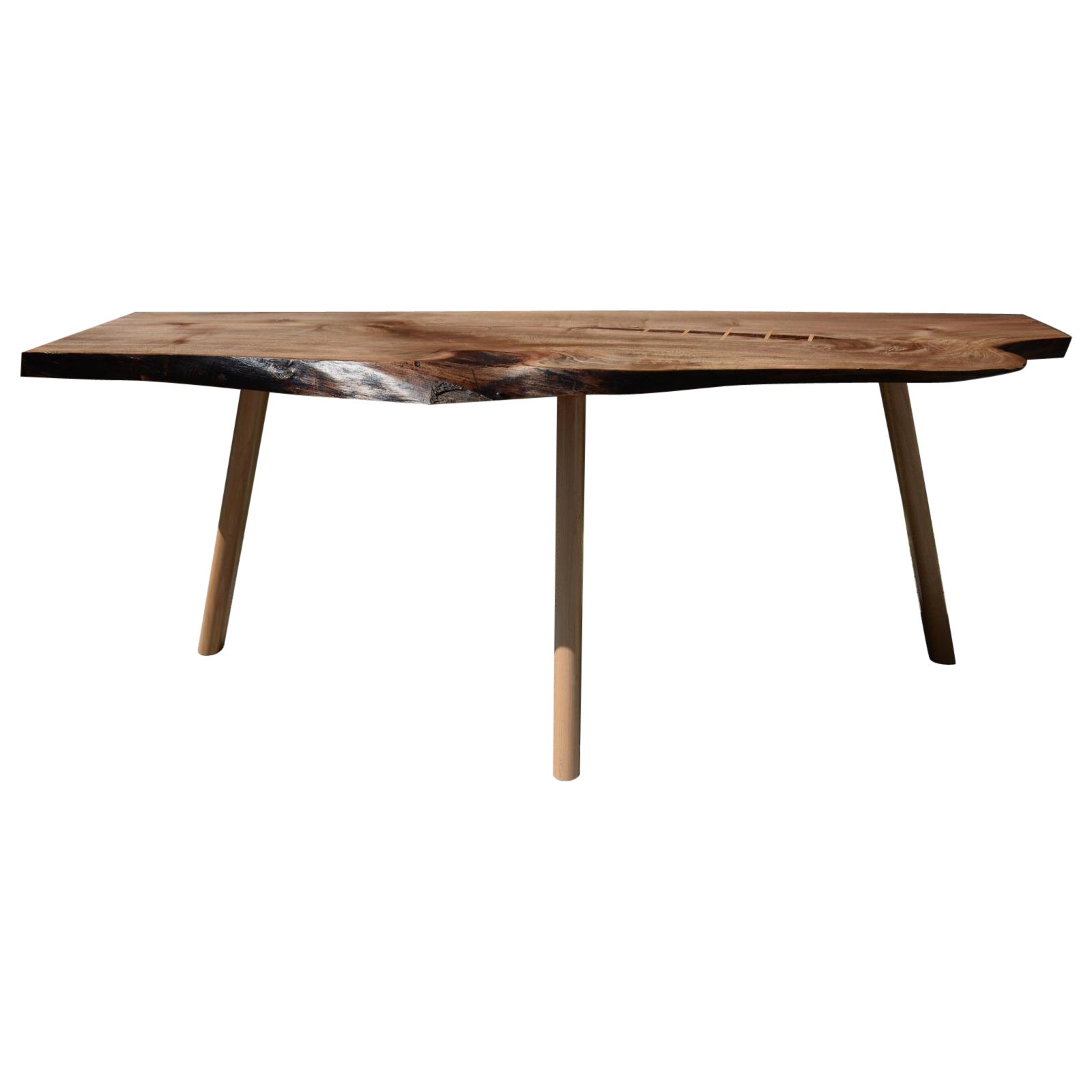 Portuguese Walnut coffee table  For Sale