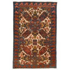 3,5x5 Fuß antiker kaukasischer Seichur-Teppich