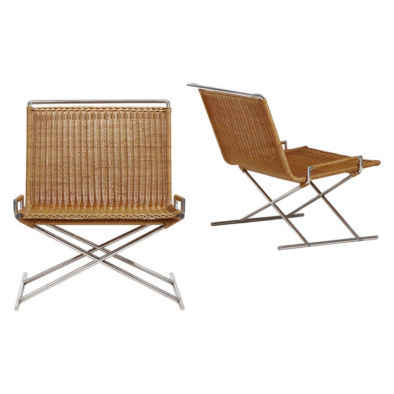 Ward Bennett for Brickel Pair of Lounge Chairs, 1960s, offered by Adam Edelsberg
