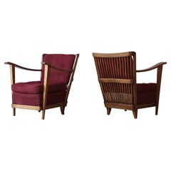Pair of Armchairs by Maurizio Tempestini, Italy, 1950s