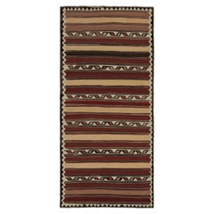 Afghanischer Stammes-Kilim-Teppich mit geometrischen Mustern, von Rug & Kilim