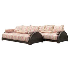 Late 20th Century Retro Boho Moroccan Sofas - a Pair