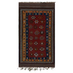 Retro Afghani tribal Kilim rug, with Geometric patterns, from Rug & Kilim