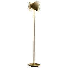 Eirene Brass Italian Floor Lamp by Esperia